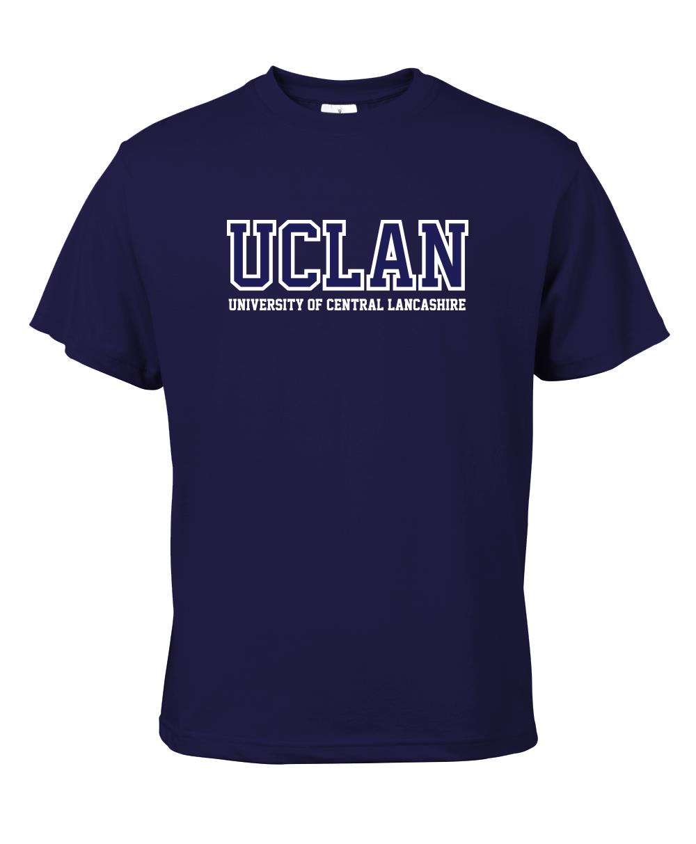 Pdark Purple UCLan Logo Tshirt